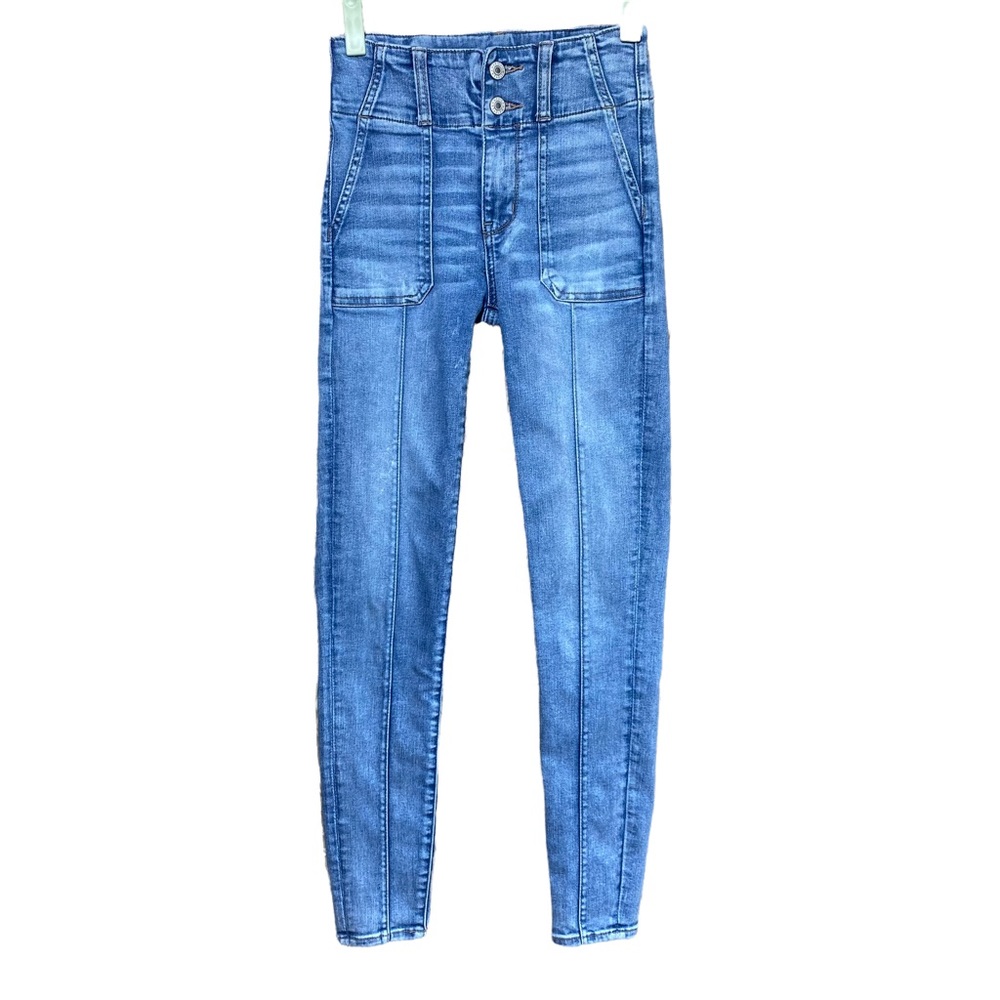 American Eagle Outfitters Women's Blue Jeggings